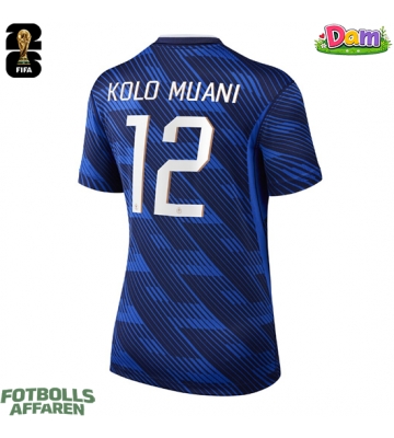 Frankrike Randal Kolo Muani #12 Hemmatröja Kvinnor VM 2026 Kortärmad